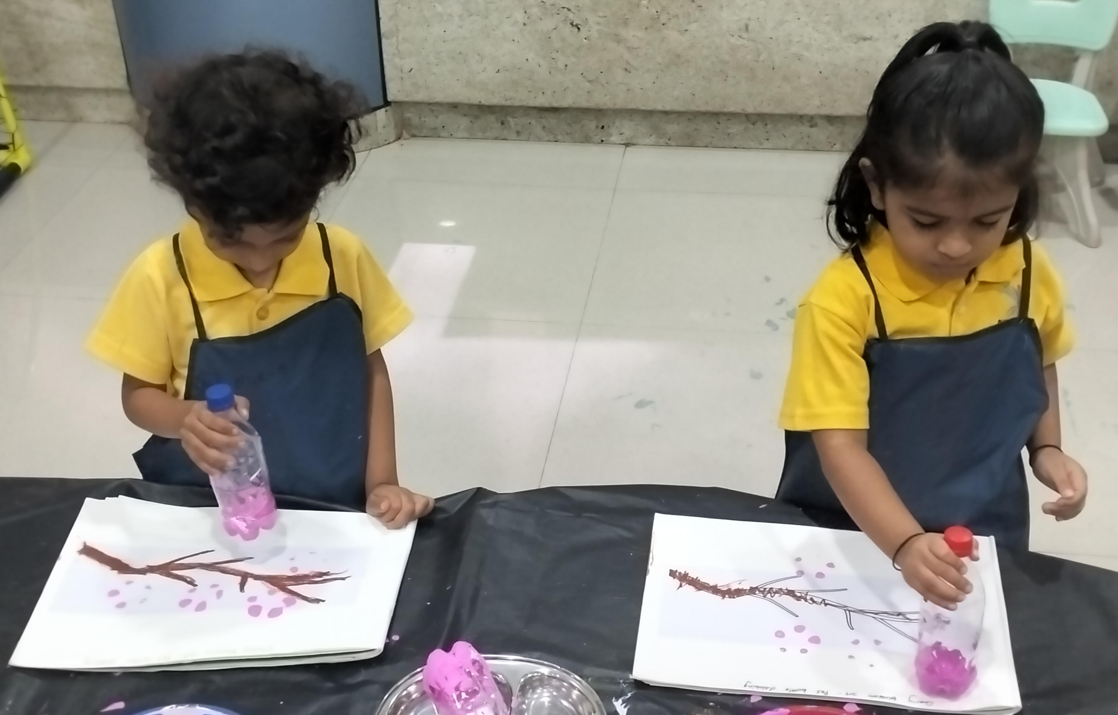 Blossom Activity in art book